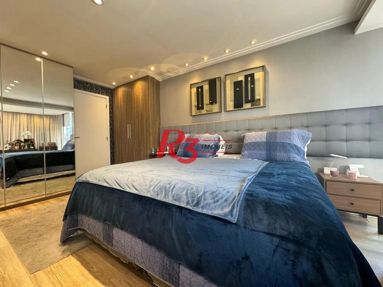 Apartamento com 3 dormitórios à venda, 221 m² - Gonzaga - Santos/SP