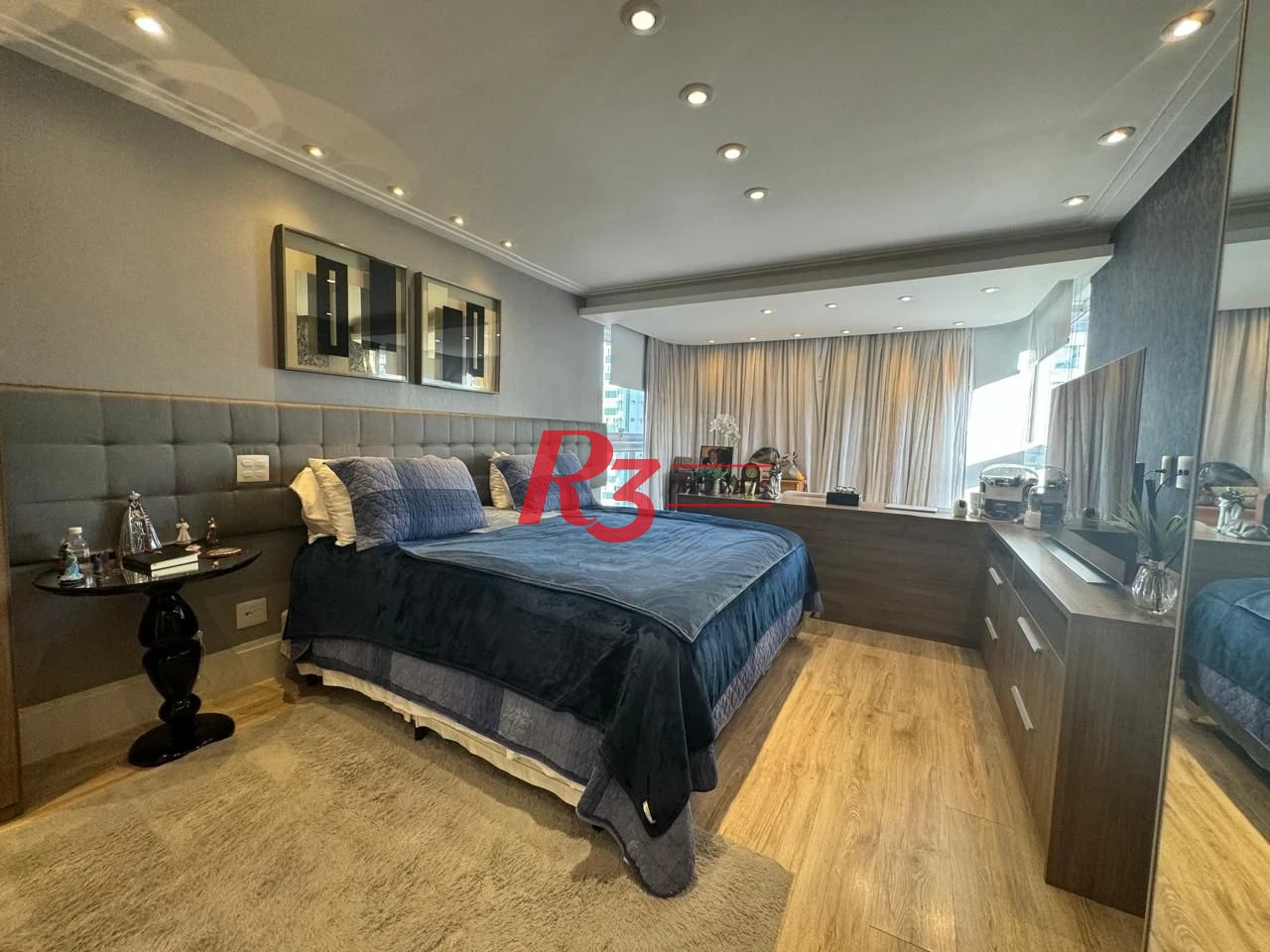 Apartamento com 3 dormitórios à venda, 221 m² - Gonzaga - Santos/SP