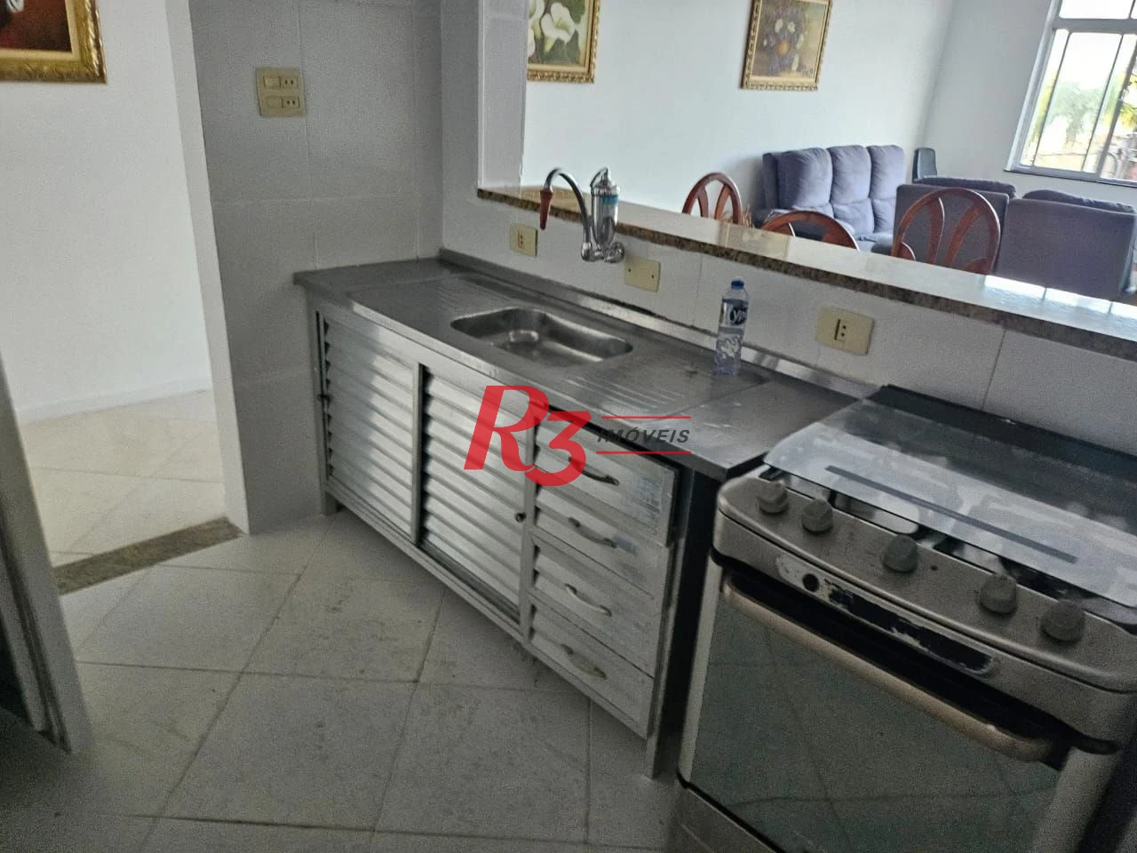 Apartamento com 2 dormitórios à venda, 97 m² por R$ 350.000,00 - Itararé - São Vicente/SP