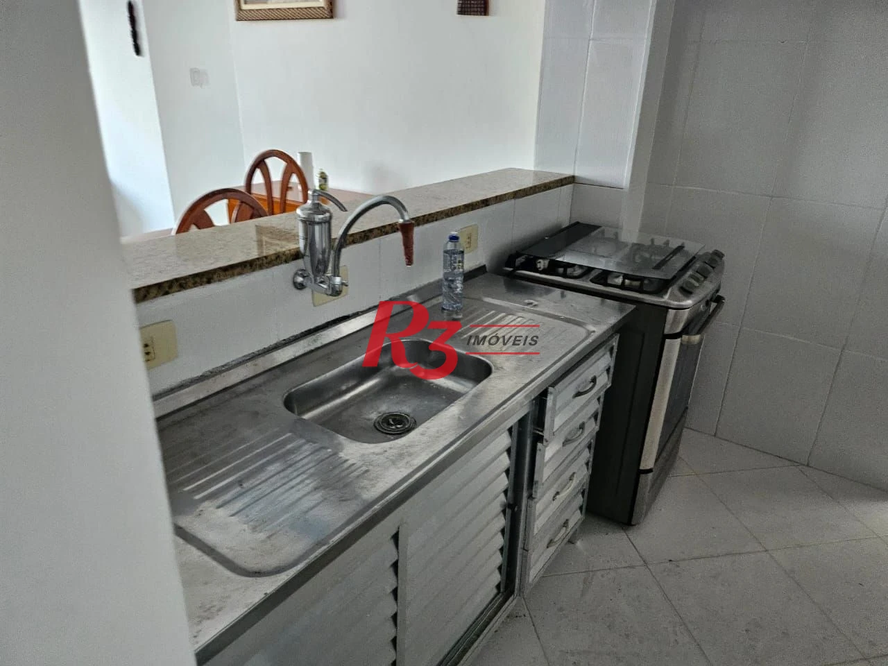 Apartamento com 2 dormitórios à venda, 97 m² por R$ 350.000,00 - Itararé - São Vicente/SP