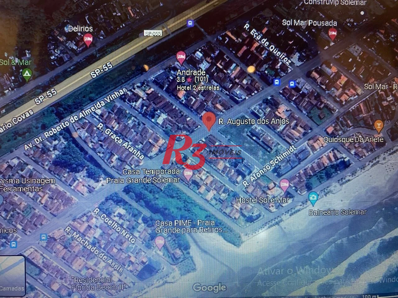 Área à venda, 4600 m² por R$ 6.500.000,00 - Solemar - Praia Grande/SP