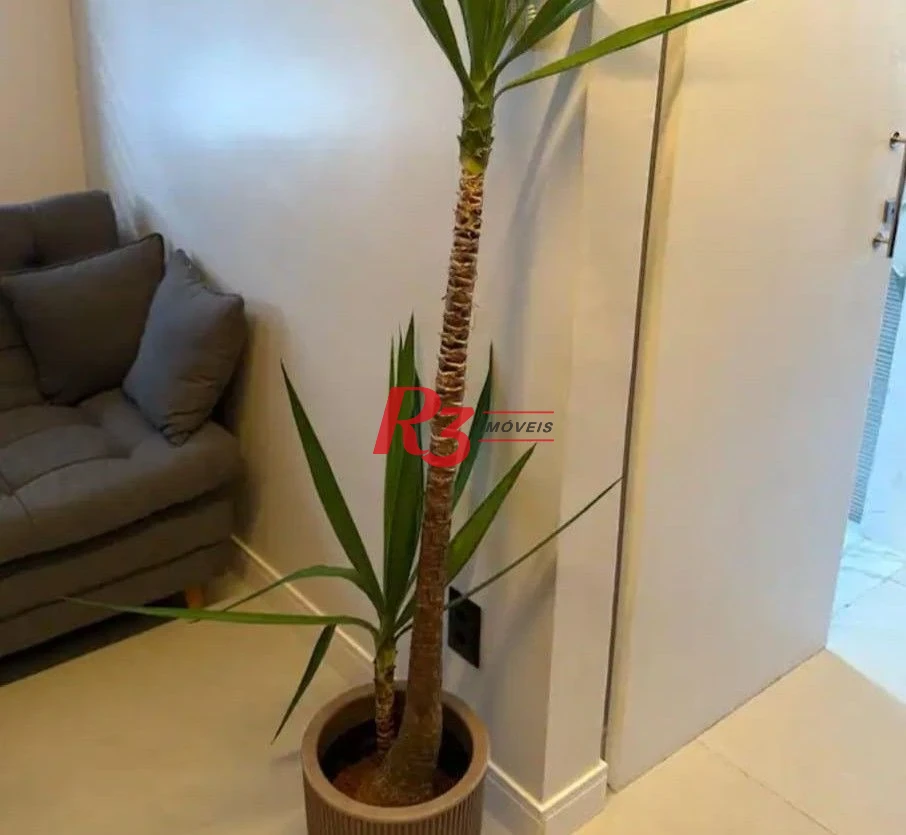 Apartamento com 1 dormitório à venda, 38 m² por R$ 430.000,00 - Boqueirão - Santos/SP