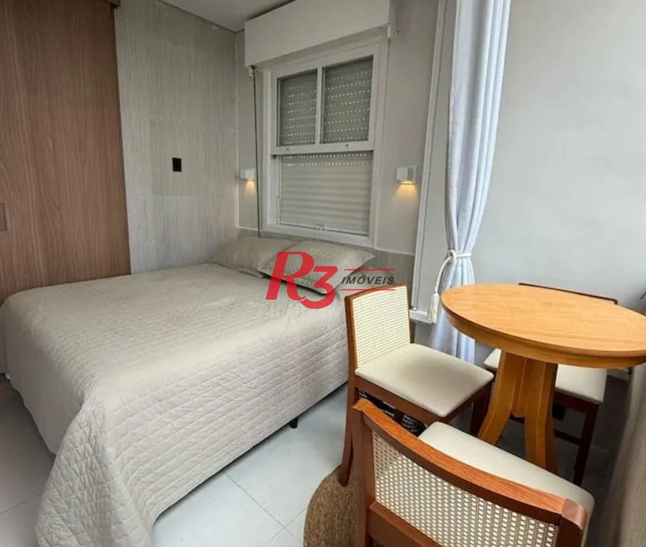 Apartamento com 1 dormitório à venda, 38 m² por R$ 430.000,00 - Boqueirão - Santos/SP