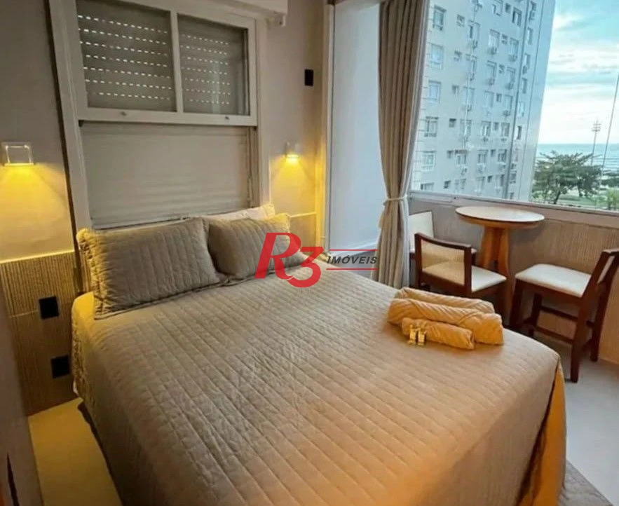 Apartamento com 1 dormitório à venda, 38 m² por R$ 430.000,00 - Boqueirão - Santos/SP