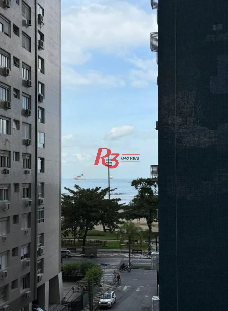 Apartamento com 1 dormitório à venda, 38 m² por R$ 430.000,00 - Boqueirão - Santos/SP