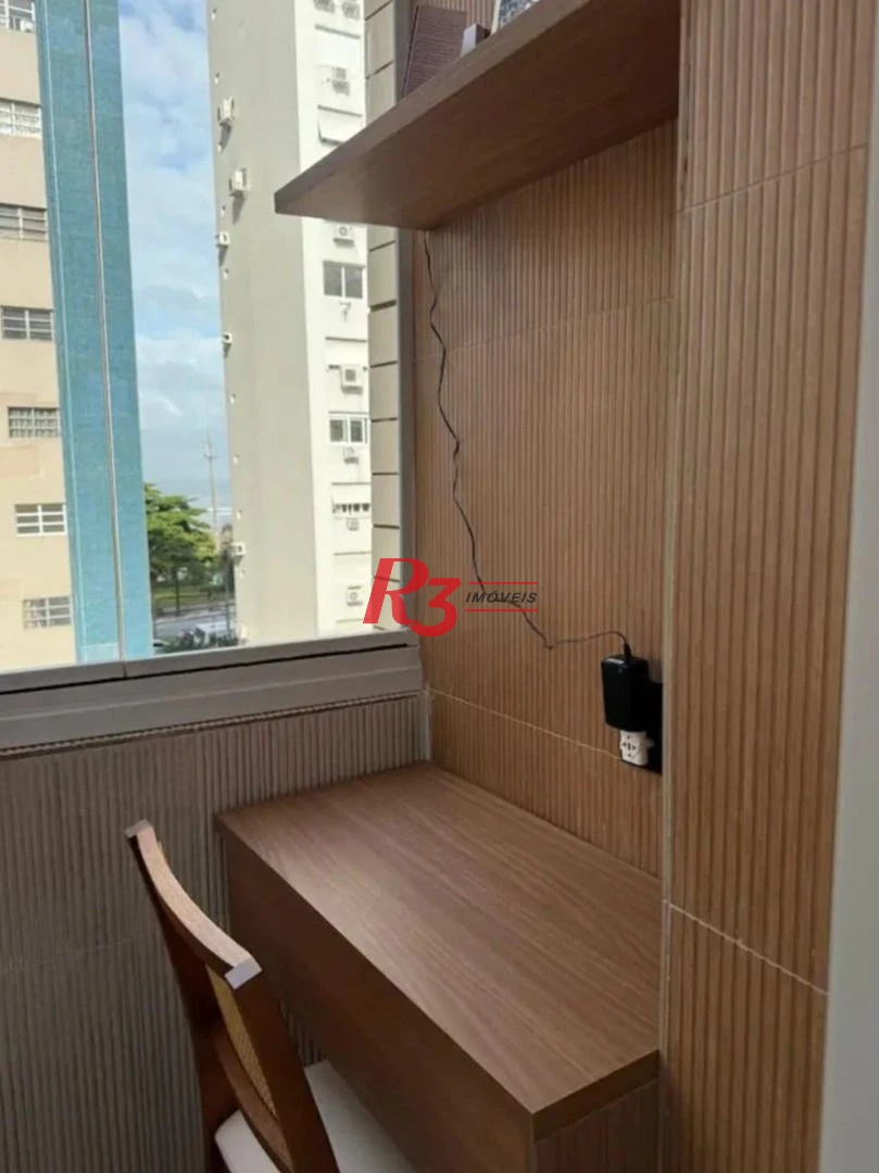 Apartamento com 1 dormitório à venda, 38 m² por R$ 430.000,00 - Boqueirão - Santos/SP