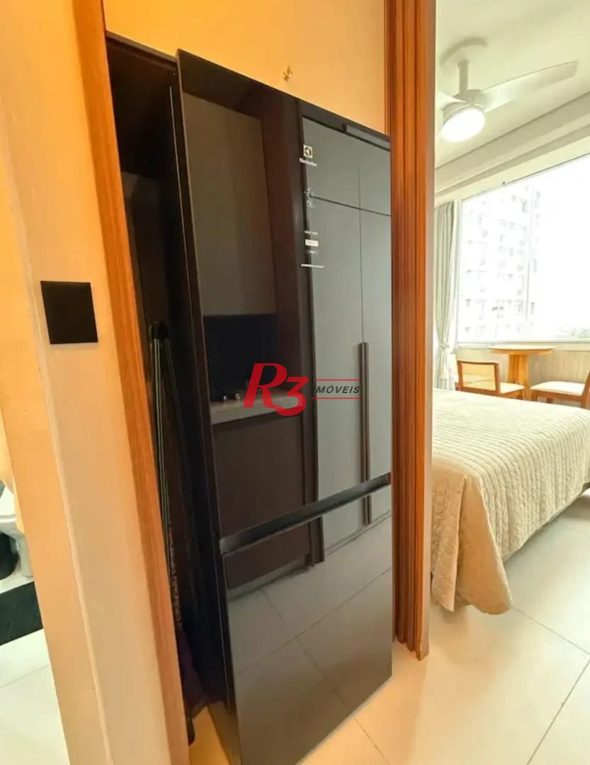 Apartamento com 1 dormitório à venda, 38 m² por R$ 430.000,00 - Boqueirão - Santos/SP