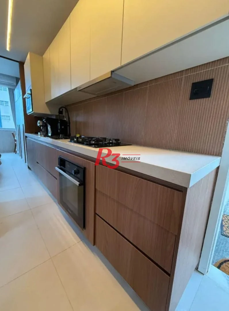 Apartamento com 1 dormitório à venda, 38 m² por R$ 430.000,00 - Boqueirão - Santos/SP