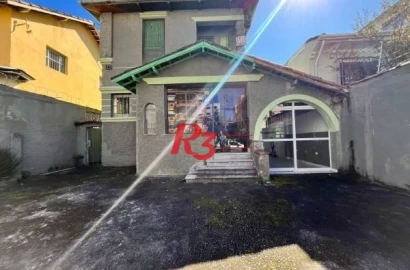 Casa, 252 m² - venda por R$ 1.400.000,00 ou aluguel por R$ 9.675,99/mês - Vila Belmiro - Santos/SP