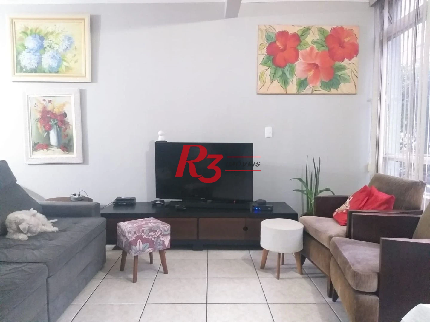 Apartamento com 3 dormitórios à venda, 171 m² por R$ 830.000,00 - Gonzaga - Santos/SP
