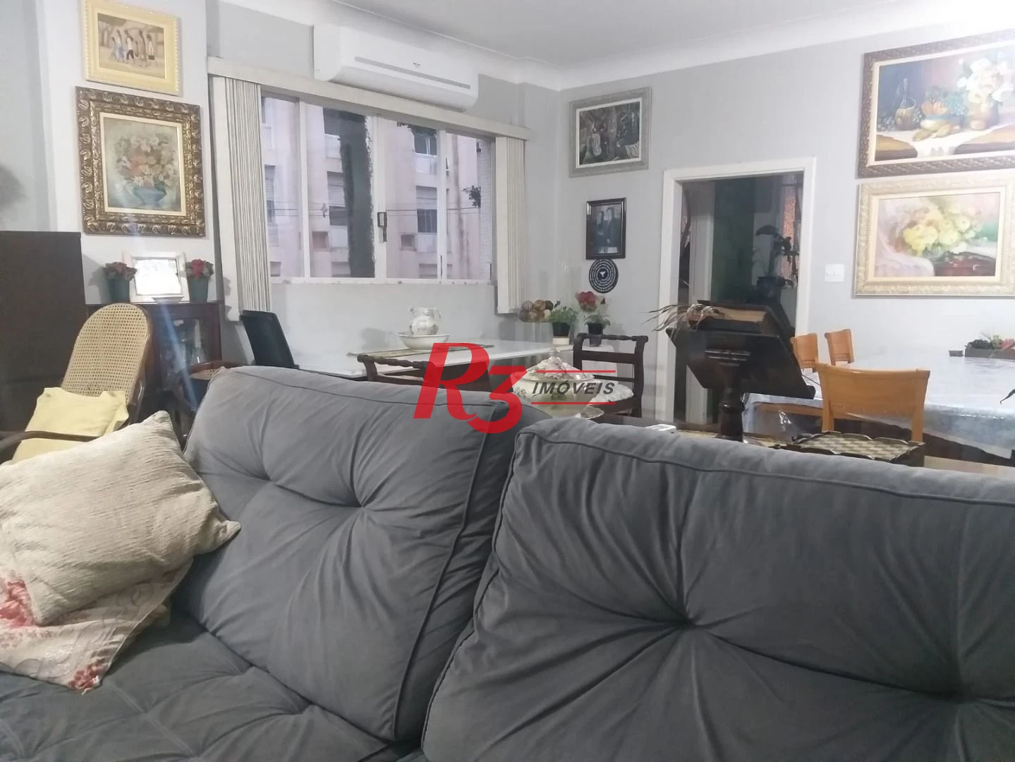 Apartamento com 3 dormitórios à venda, 171 m² por R$ 830.000,00 - Gonzaga - Santos/SP