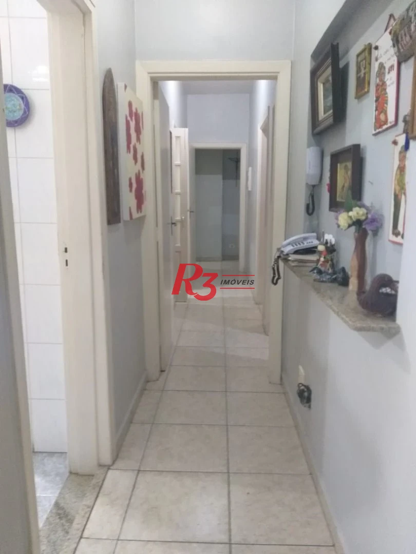 Apartamento com 3 dormitórios à venda, 171 m² por R$ 830.000,00 - Gonzaga - Santos/SP