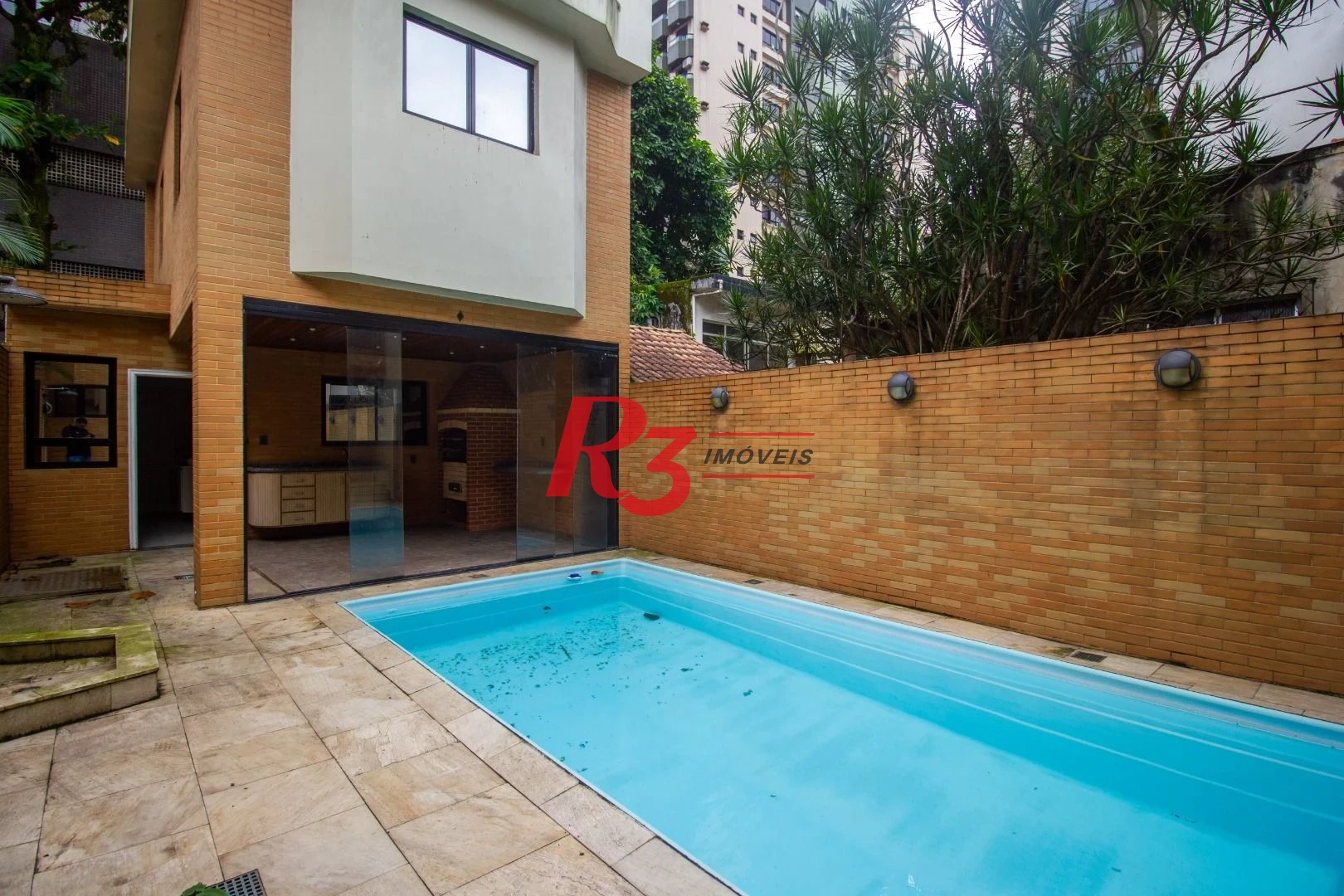 Casa, 450 m² - venda por R$ 4.600.000,00 ou aluguel por R$ 23.000,00 - Gonzaga - Santos/SP