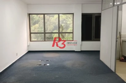 Conjunto para alugar, 74 m² por R$ 4.500,00/mês - Centro - Santos/SP