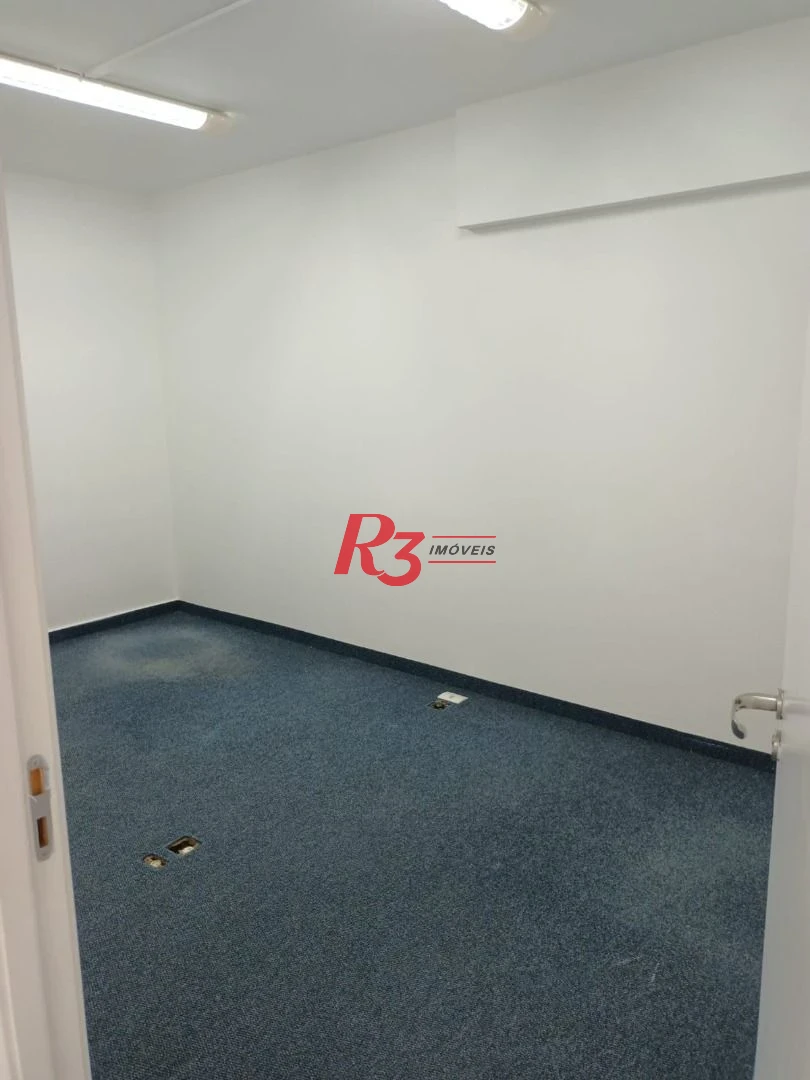Conjunto para alugar, 74 m² por R$ 4.500,00/mês - Centro - Santos/SP