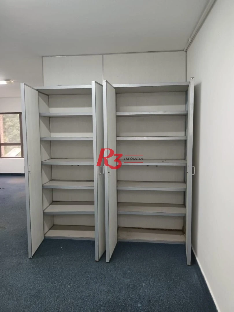 Conjunto para alugar, 74 m² por R$ 4.500,00/mês - Centro - Santos/SP