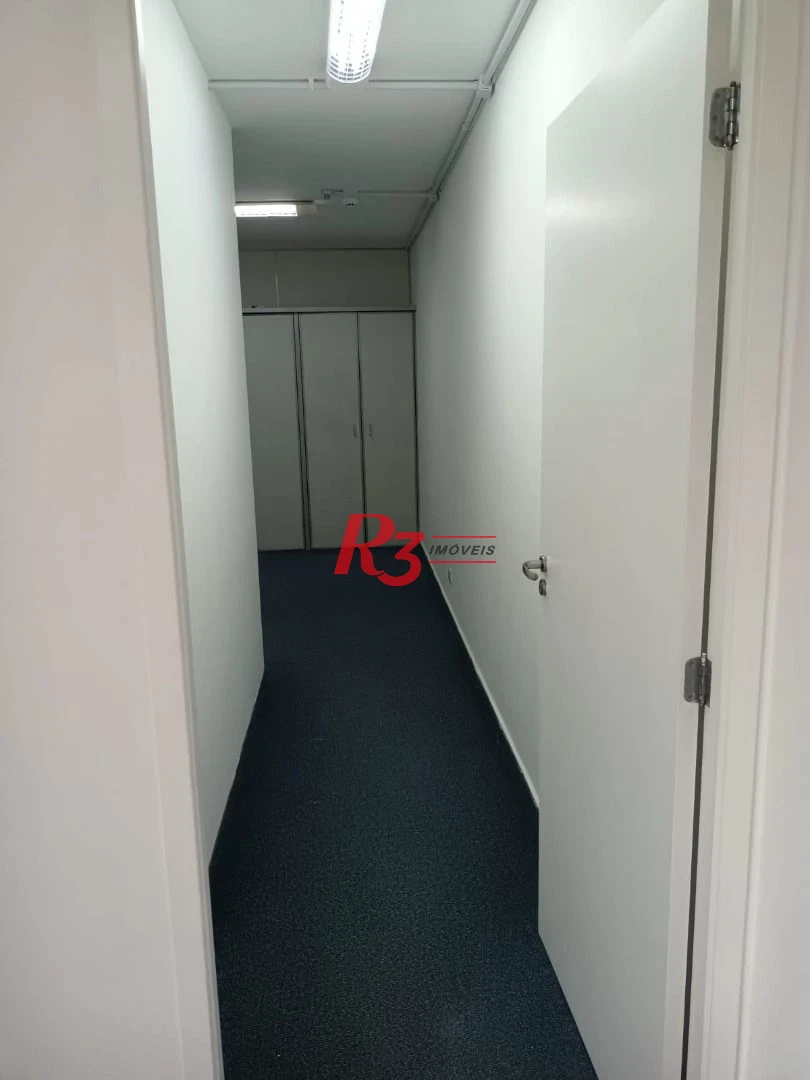 Conjunto para alugar, 74 m² por R$ 4.500,00/mês - Centro - Santos/SP