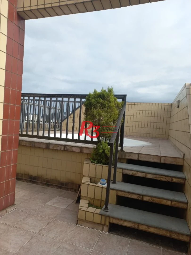 Cobertura com 3 dormitórios à venda, 200 m² por R$ 1.469.000,00 - Aparecida - Santos/SP
