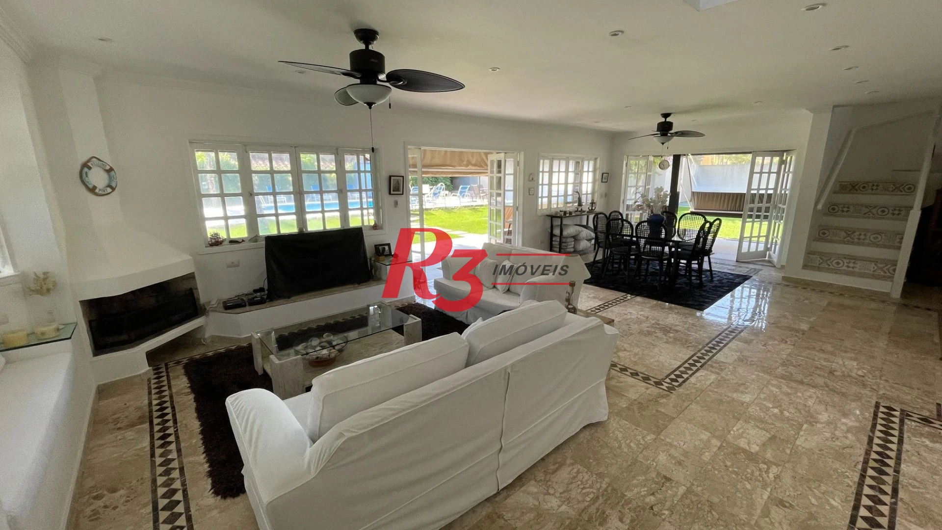 Casa com 5 dormitórios, 455 m² - venda por R$ 4.000.000,00 ou aluguel por R$ 19.500,00/mês - Acapulco - Guarujá/SP