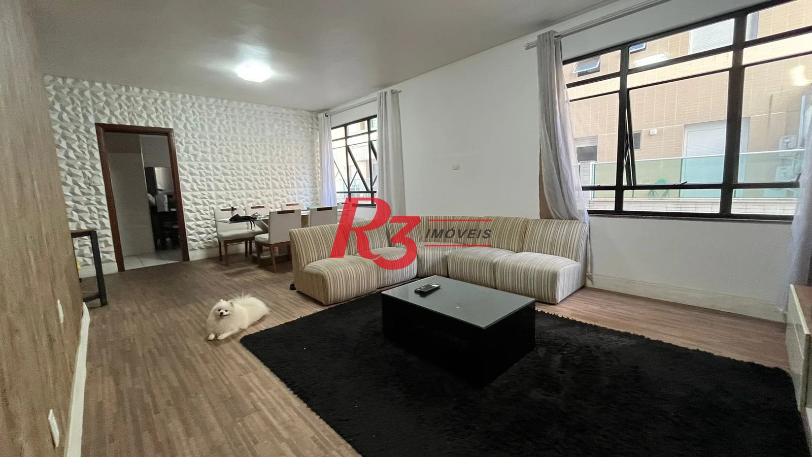 Apartamento com 3 dormitórios para alugar, 146 m² por R$ 7.000,02/mês - Pompéia - Santos/SP