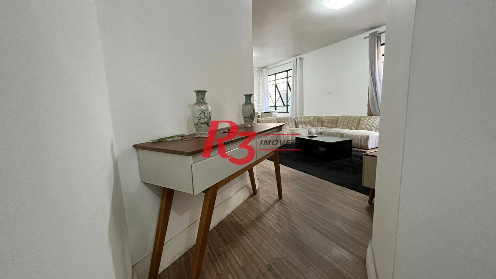 Apartamento com 3 dormitórios para alugar, 146 m² por R$ 7.000,02/mês - Pompéia - Santos/SP