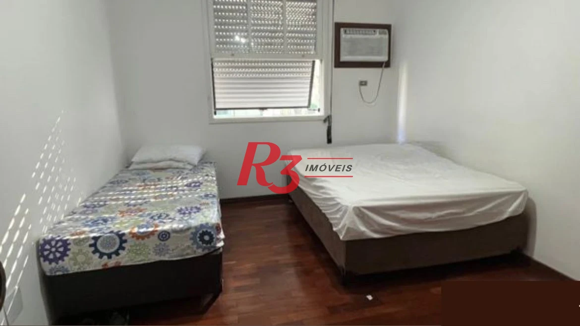 Apartamento com 3 dormitórios para alugar, 146 m² por R$ 7.000,02/mês - Pompéia - Santos/SP