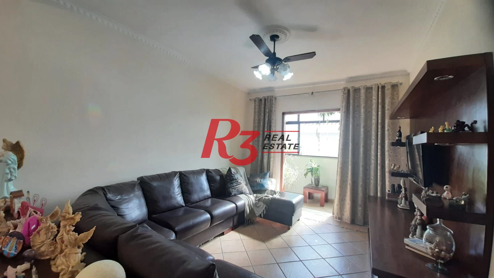 Apartamento com 3 dormitórios à venda, 118 m² por R$ 710.000,00 - Campo Grande - Santos/SP