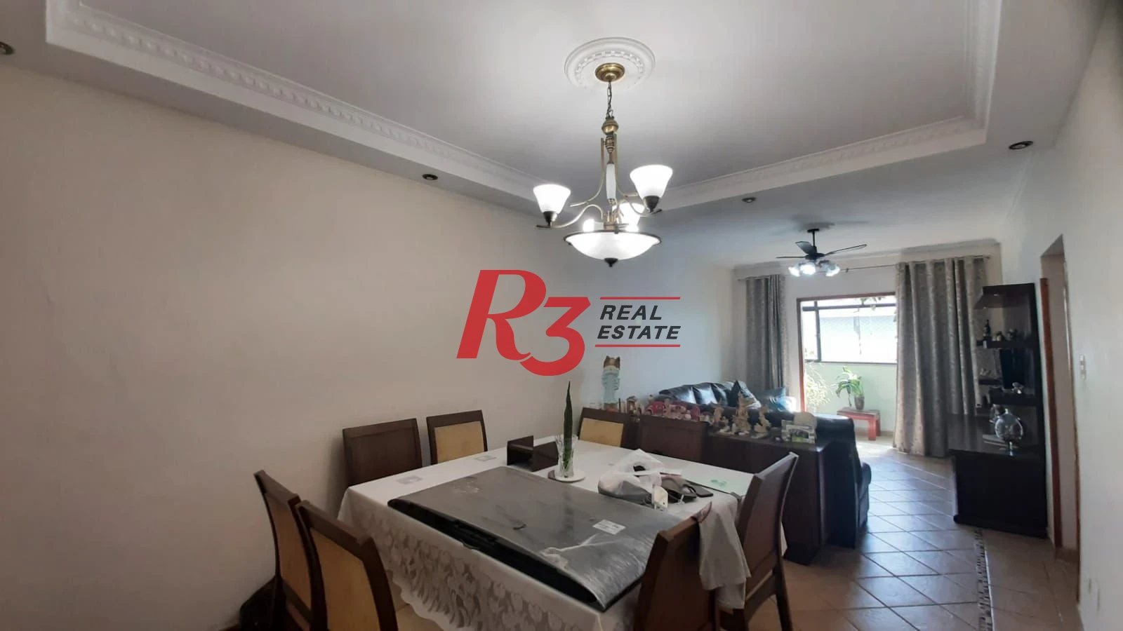 Apartamento com 3 dormitórios à venda, 118 m² por R$ 710.000,00 - Campo Grande - Santos/SP