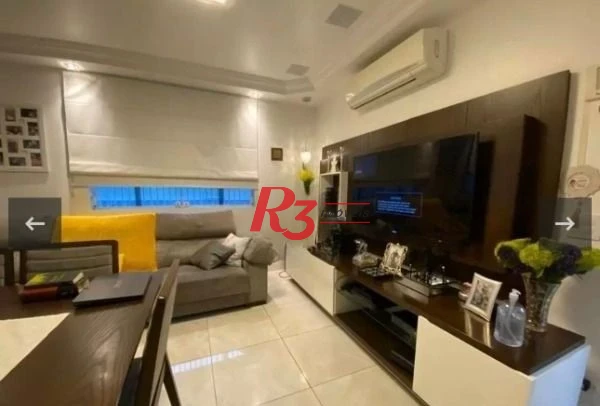 Sobrado com 3 dormitórios c piscina  190 m²  - Ponta da Praia - Santos