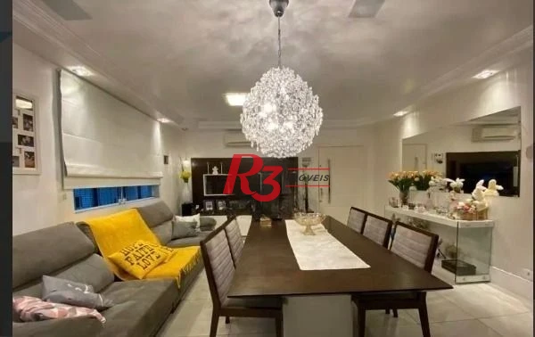Sobrado com 3 dormitórios c piscina  190 m²  - Ponta da Praia - Santos