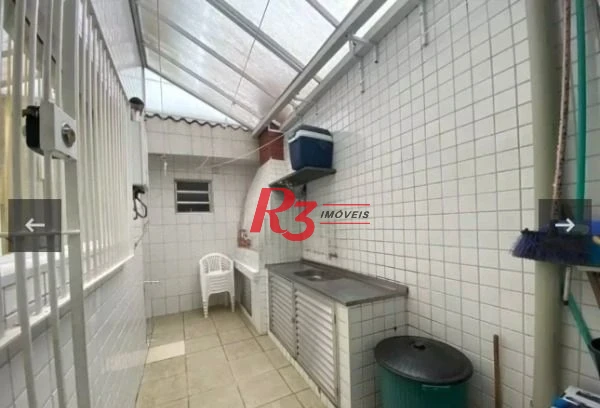 Sobrado com 3 dormitórios c piscina  190 m²  - Ponta da Praia - Santos