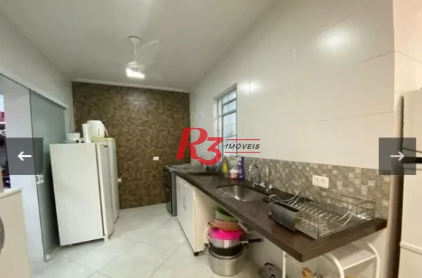 Sobrado com 3 dormitórios c piscina  190 m²  - Ponta da Praia - Santos