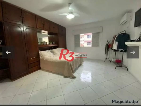 Sobrado com 3 dormitórios c piscina  190 m²  - Ponta da Praia - Santos