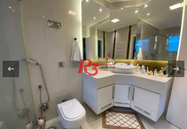 Sobrado com 3 dormitórios c piscina  190 m²  - Ponta da Praia - Santos