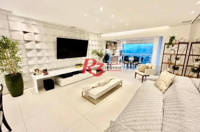 Apartamento à venda, 217 m² por R$ 2.400.000,00 - Gonzaga - Santos/SP