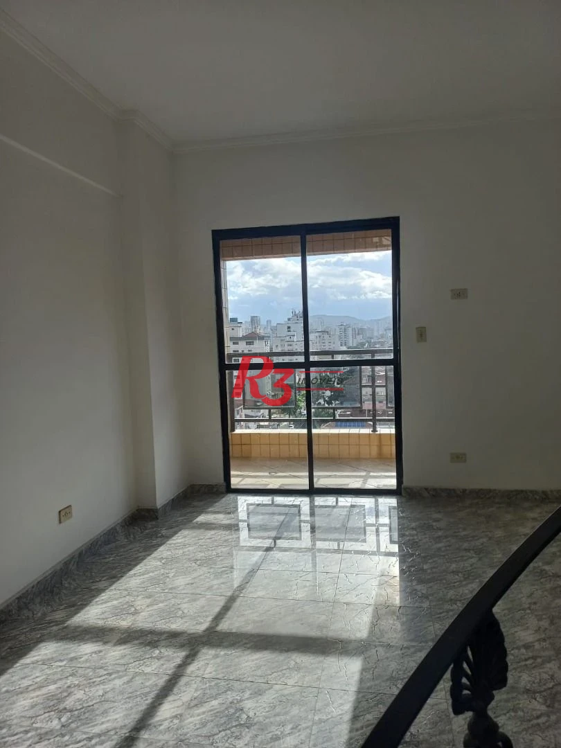Cobertura com 1 dormitório à venda, 166 m² por R$ 979.000,00 - Aparecida - Santos/SP