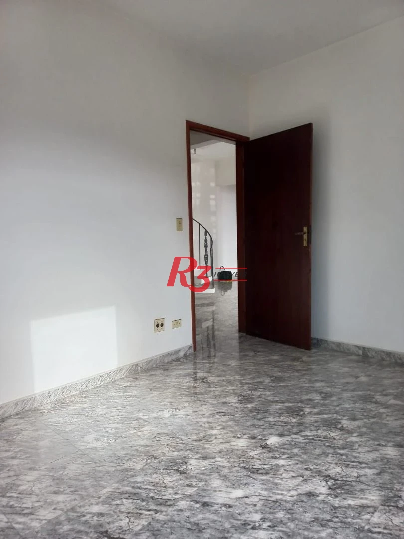 Cobertura com 1 dormitório à venda, 166 m² por R$ 979.000,00 - Aparecida - Santos/SP