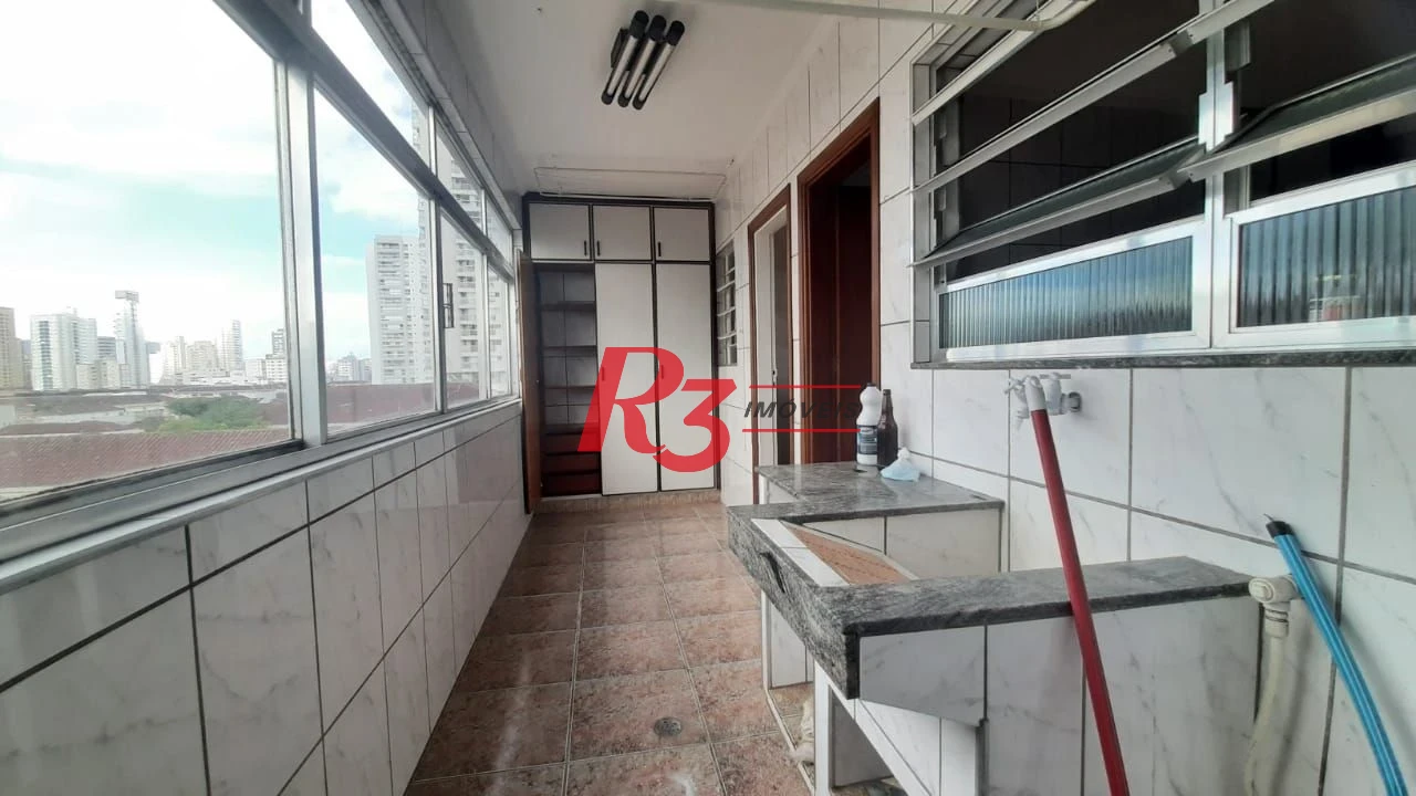 Apartamento à venda, 104 m² por R$ 650.000,00 - Embaré - Santos/SP
