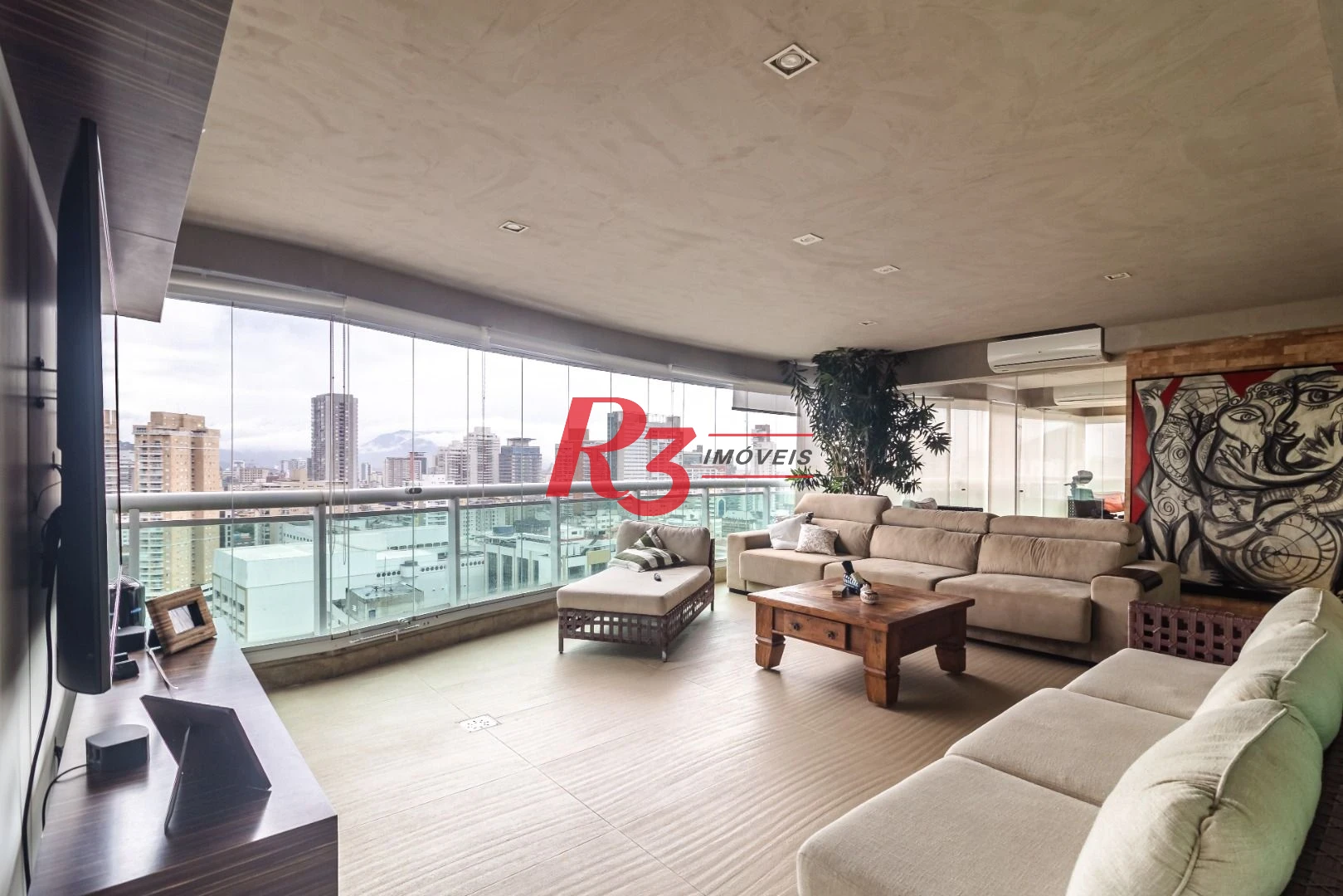 Apartamento à venda, 360 m² por R$ 7.800.000,00 - Gonzaga - Santos/SP
