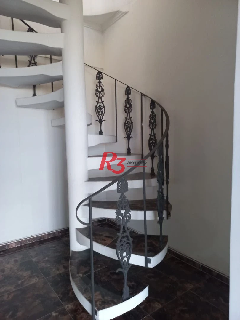 Cobertura com 3 dormitórios à venda, 183 m² por R$ 1.043.000,00 - Aparecida - Santos/SP