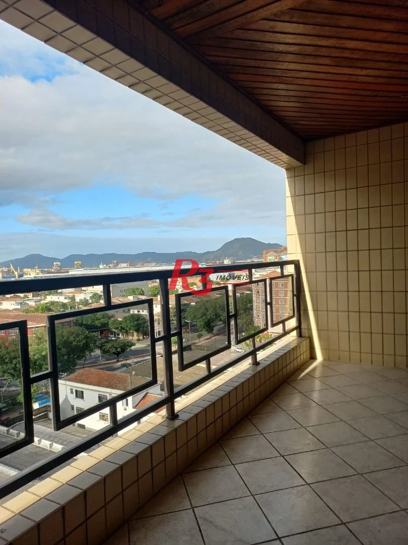 Cobertura com 3 dormitórios à venda, 183 m² por R$ 1.043.000,00 - Aparecida - Santos/SP