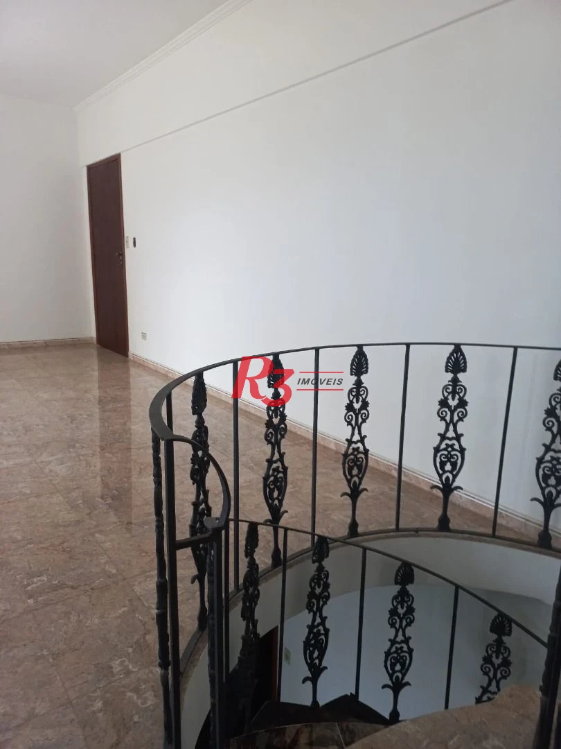 Cobertura com 3 dormitórios à venda, 183 m² por R$ 1.043.000,00 - Aparecida - Santos/SP