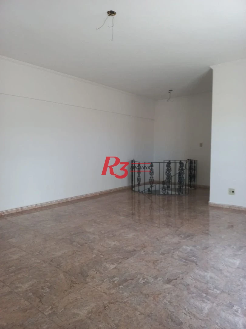 Cobertura com 3 dormitórios à venda, 183 m² por R$ 1.043.000,00 - Aparecida - Santos/SP
