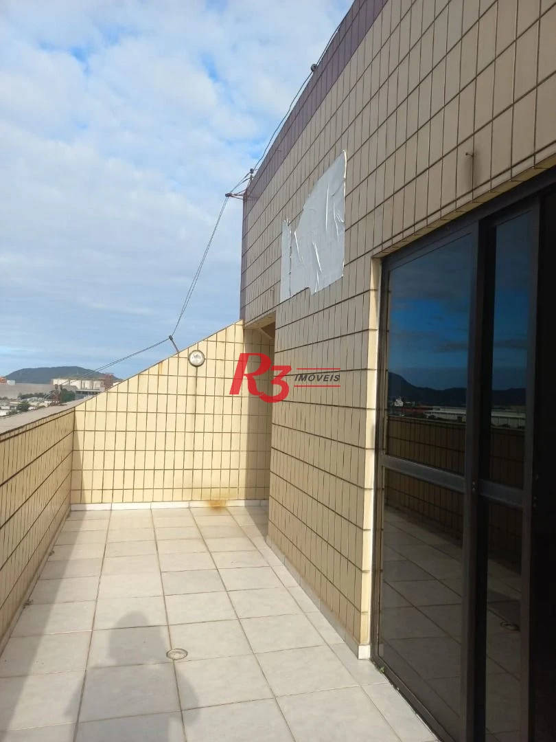 Cobertura com 3 dormitórios à venda, 183 m² por R$ 1.043.000,00 - Aparecida - Santos/SP