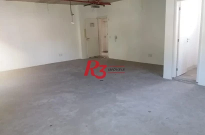 Sala à venda, 66 m² por R$ 440.000,00 - Valongo - Santos/SP