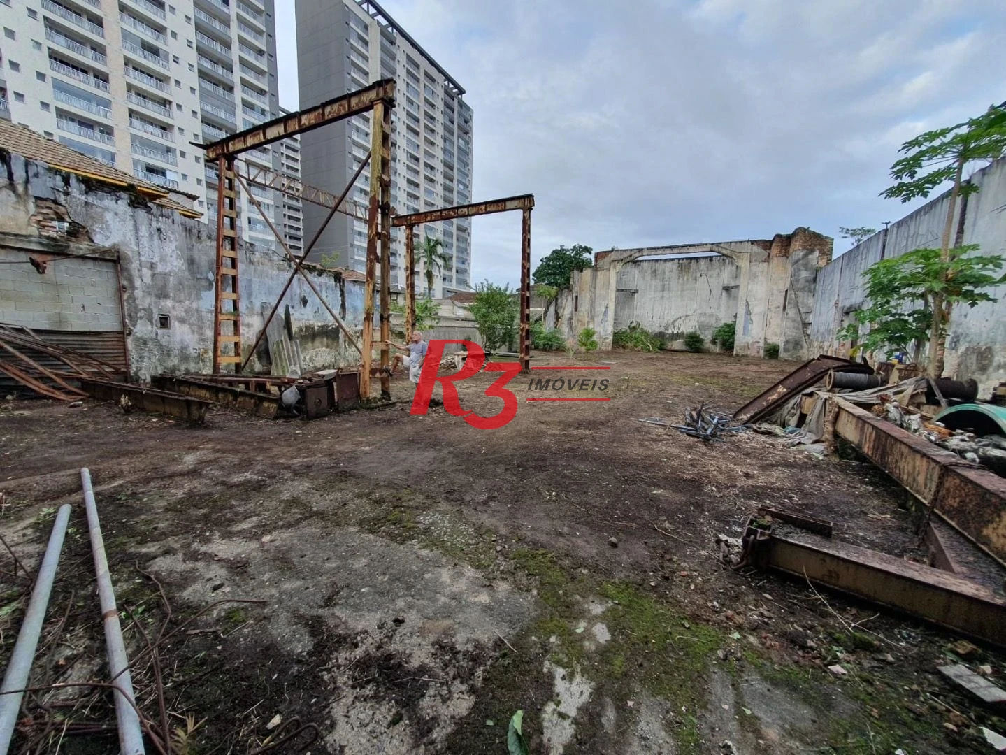 Terreno à venda, 1560 m² por R$ 6.200.000,00 - Vila Matias - Santos/SP