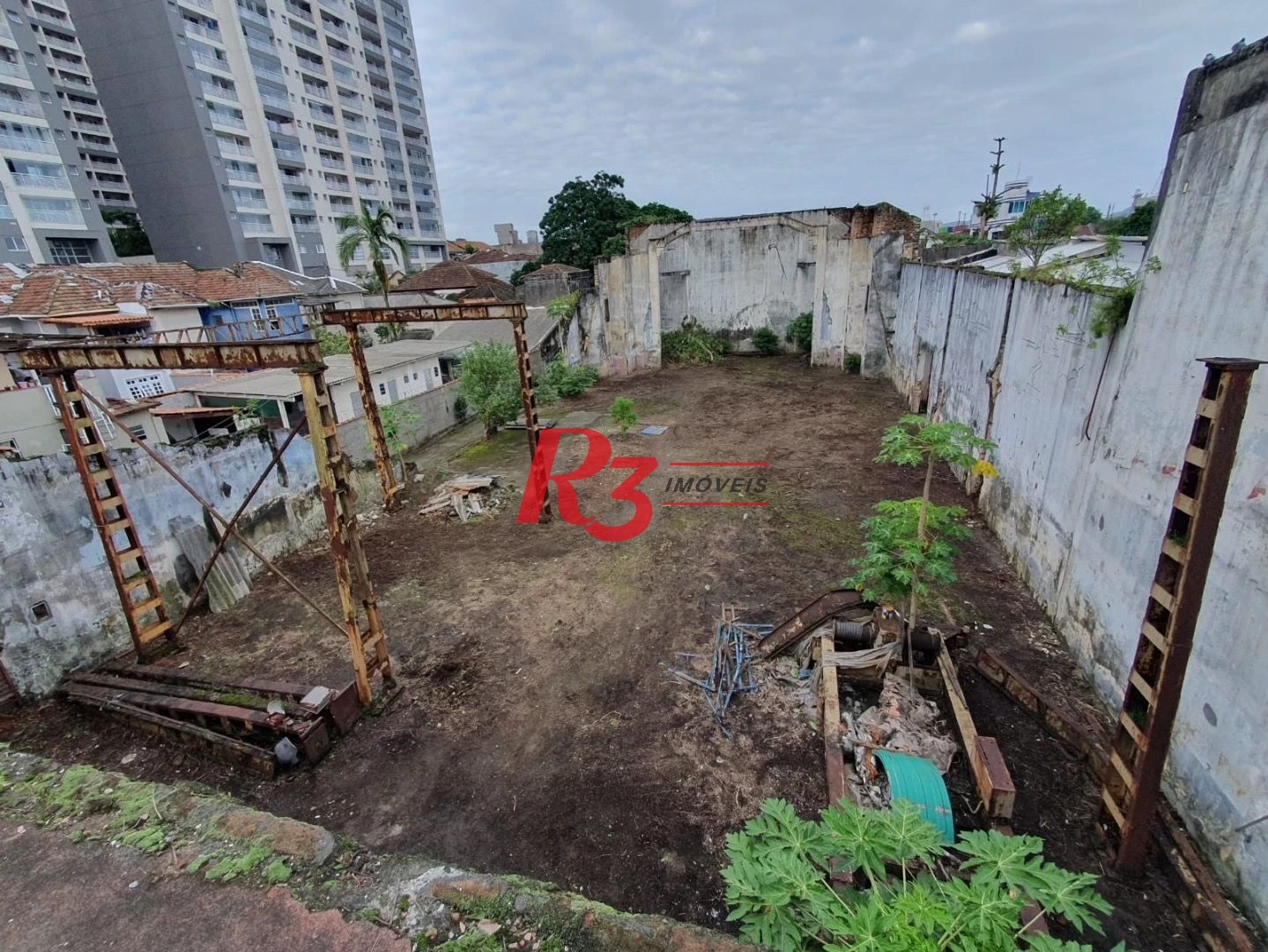 Terreno à venda, 1560 m² por R$ 6.200.000,00 - Vila Matias - Santos/SP