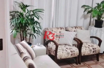 Apartamento com 1 dormitório à venda, 50 m² por R$ 415.000,00 - Ponta da Praia - Santos/SP