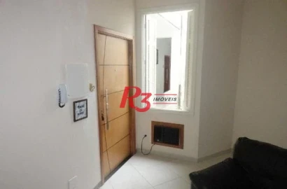 Apartamento com 2 dormitórios à venda, 56 m² por R$ 270.000,00 - Marapé - Santos/SP