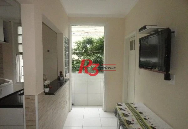 Apartamento com 2 dormitórios à venda, 56 m² por R$ 270.000,00 - Marapé - Santos/SP
